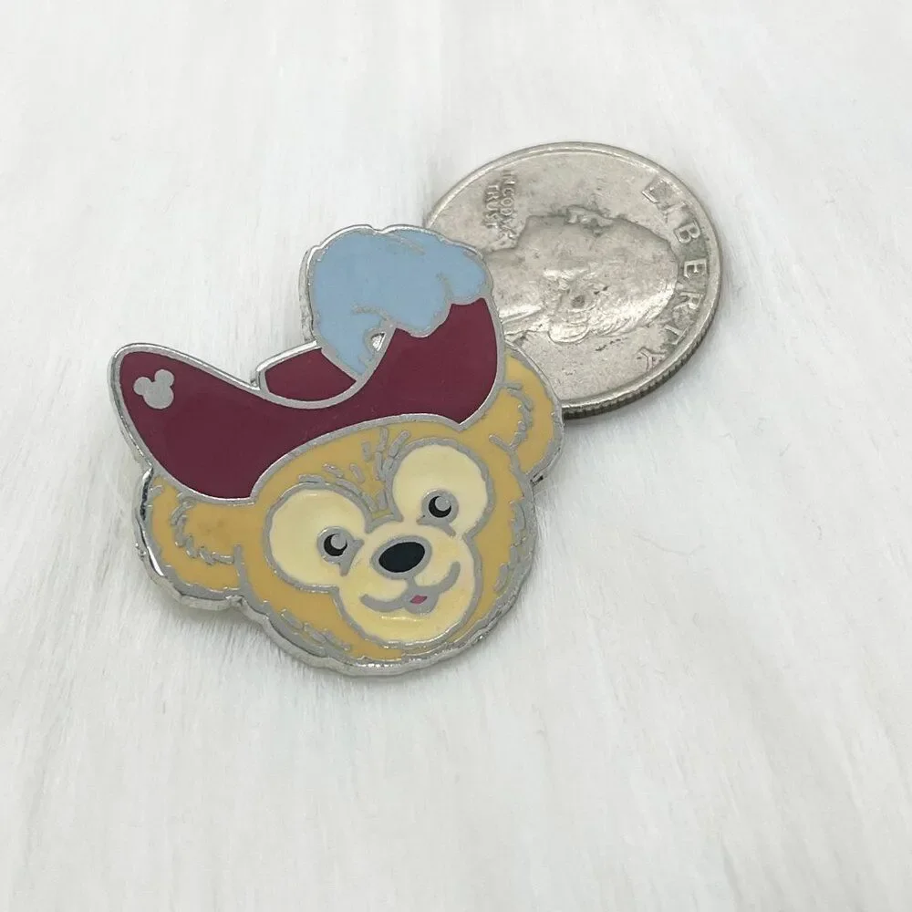 🔮 5/$25 Disney Duffy the Bear‎ Peter Pan Captain Hook Pin